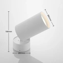 Arcchio Thabo LED-loftspot, justerbart, 12,5 W