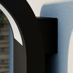 Arcchio udendørs LED-væglampe Advik, IP65, antracit, metal