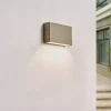 Arcchio udendørs LED-væglampe Karline, 530 lm, stål, IP65