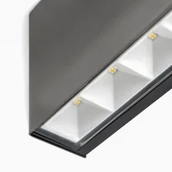Arcchio udendørs LED-væglampe Karline, 530 lm, stål, IP65