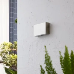 Arcchio udendørs LED-væglampe Karline, 1060 lm, stål, IP65