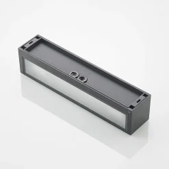 Arcchio udendørs væglampe LengoE27, 38 cm, antracit, E27, IP54