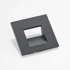 Arcchio vægindbygningslampe Zamo, G9, sort, 12 cm, IP65