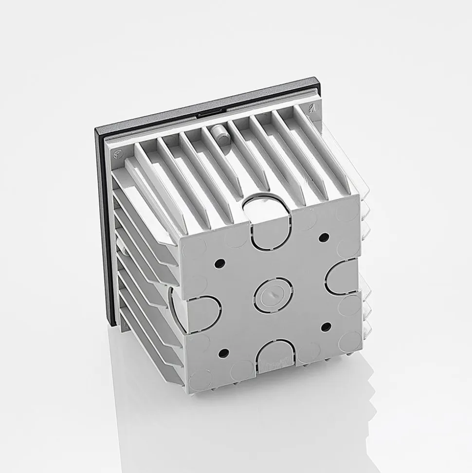 Arcchio vægindbygningslampe Zamo, G9, sort, 12 cm, IP65