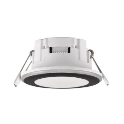 Argus LED-downlight RGBW fjernbet Ø8cm sort