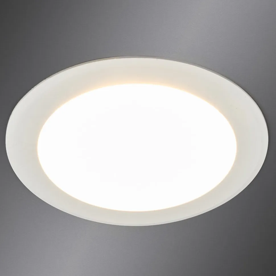 Arian - LED indbygningsspot i hvid, 11,3 cm 9W