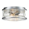 Ashland Bay loftlampe til bad, Ø 30,5 cm, krom