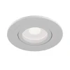 Atom indbygningsspot, GU10, hvid, rund ramme