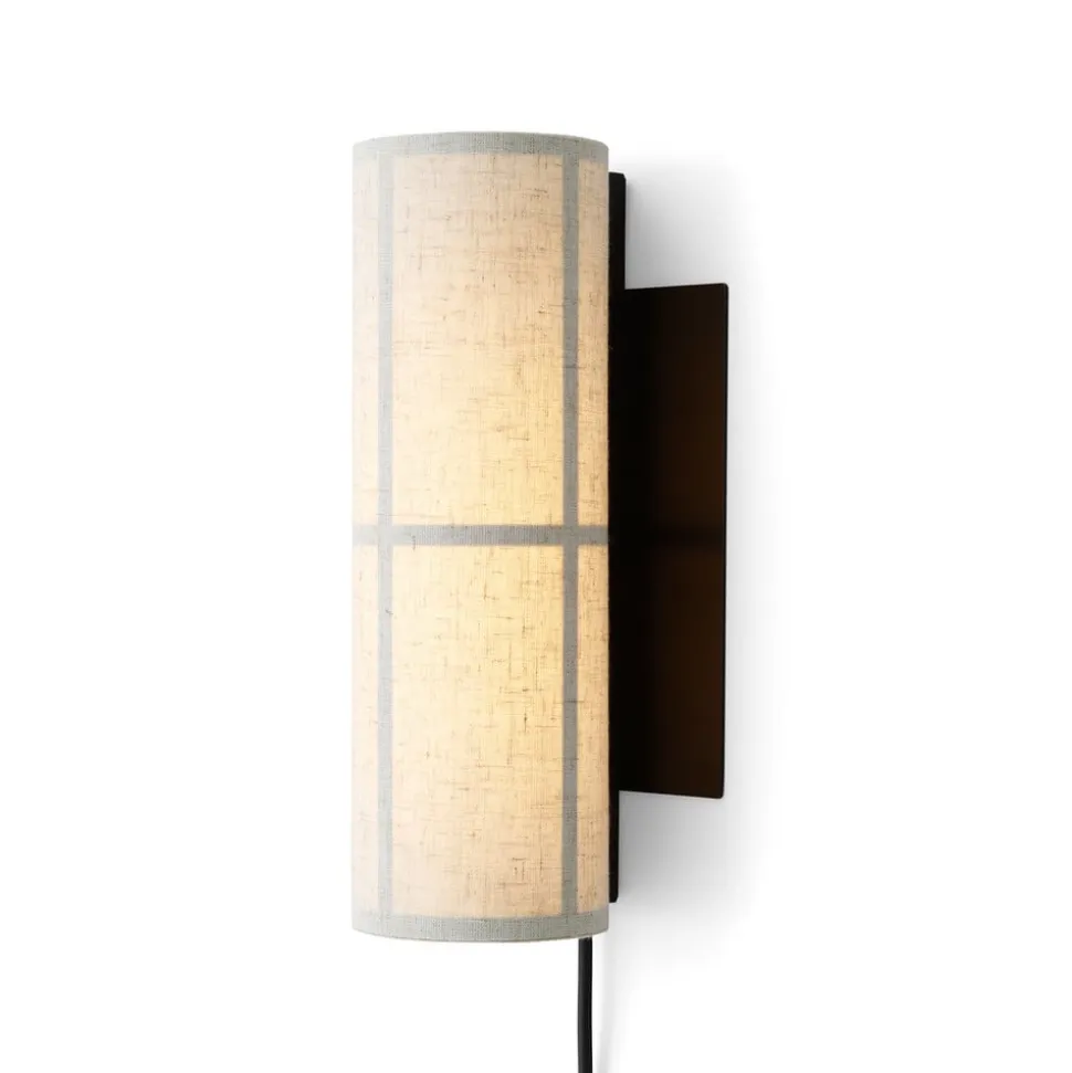 Audo Hashira LED-væglampe med stik, natur