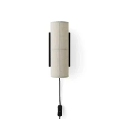 Audo Hashira LED-væglampe med stik, natur