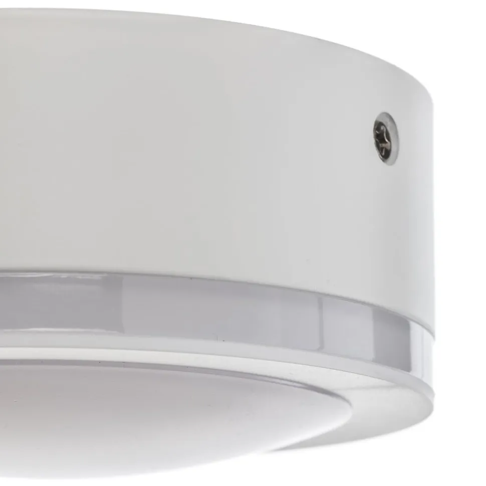 Aurora LED-downlight, hvid, Ø 9,5 cm, 3.000 K