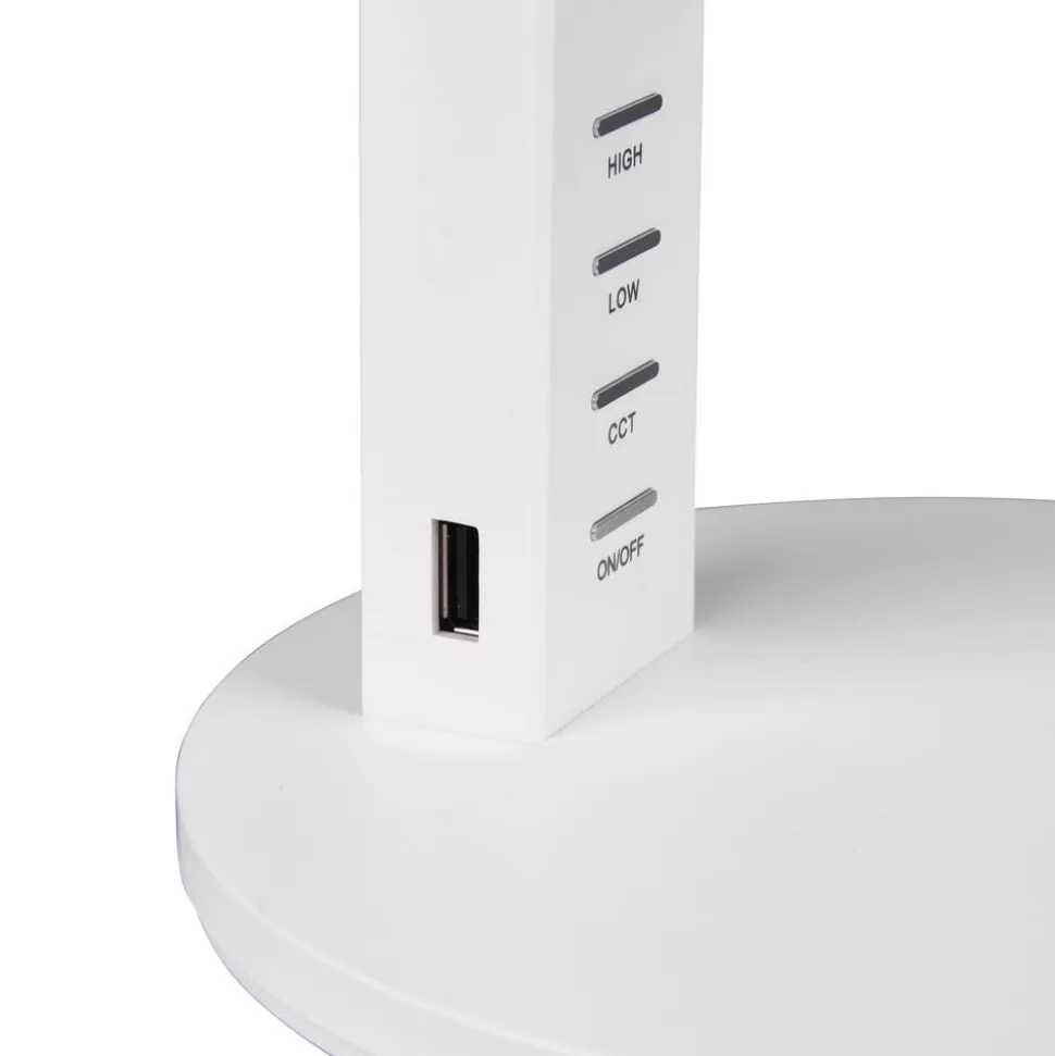 Ava LED-bordlampe med dæmperfunktion, hvid