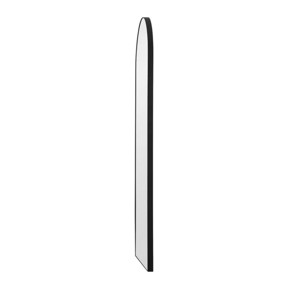 AYTM Arcus-spejl, sort, højde 115 cm, glas, MDF-træ