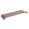 AYTM Curva-bakke, valnøddefarvet, 81 x 25 x 5 cm, træ
