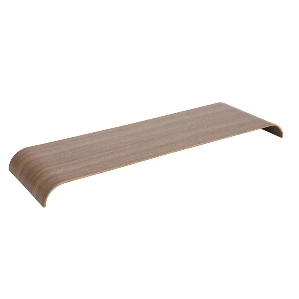 AYTM Curva-bakke, valnøddefarvet, 81 x 25 x 5 cm, træ