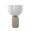 AYTM Torus urtepotte, grå, Ø 22 cm, højde 30,6 cm, jern