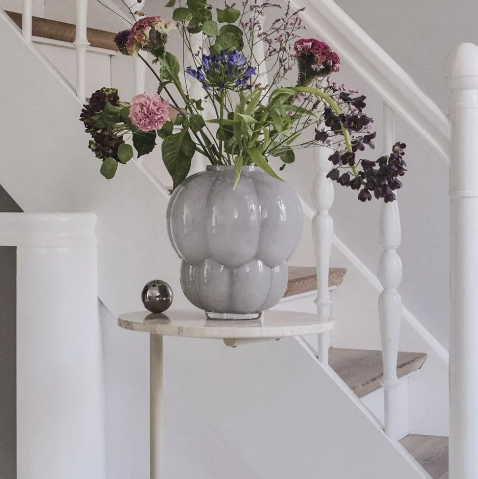 AYTM Uva-vase, Ø 26 cm, duegrå, glas, mundblæst