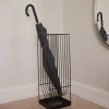 AYTM-paraplystander Curva, sort, højde 56 cm, stål