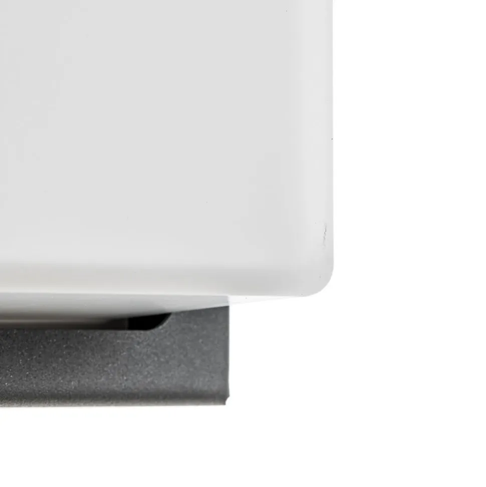 Babett E27 udendørs væglampe med sensor, grafit