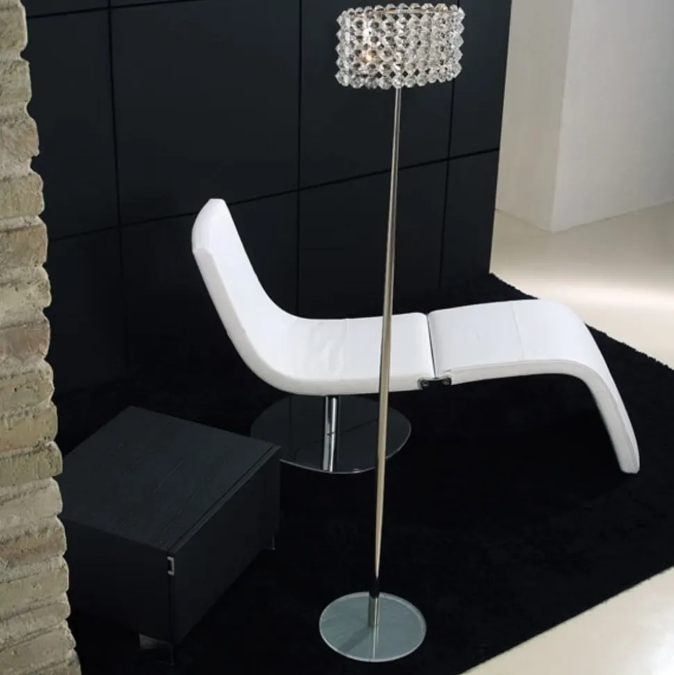 BACCARAT fornem krystal-bordlampe, transparent