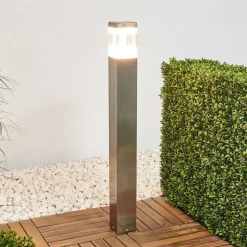 Baily - Vejlampe i stål med LED