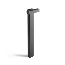Balic LED-sokkellampe, sort, aluminium, højde 58 cm