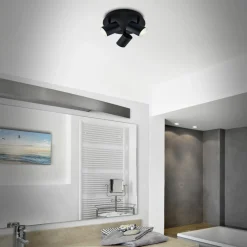 Banyo Splash loftspot, GU10, IP44 rund 3 lyskilder