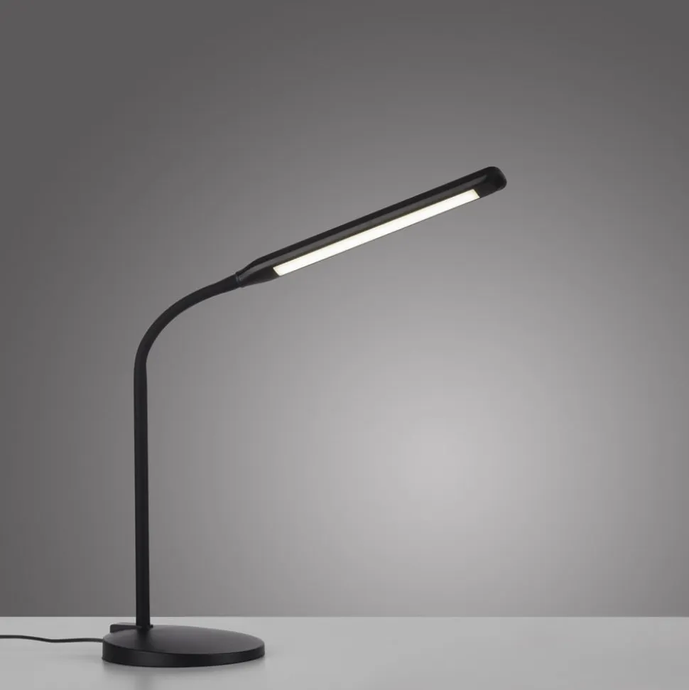 BARE LYS. Elly LED-bordlampe, ABS, CCT, dæmpbar sort