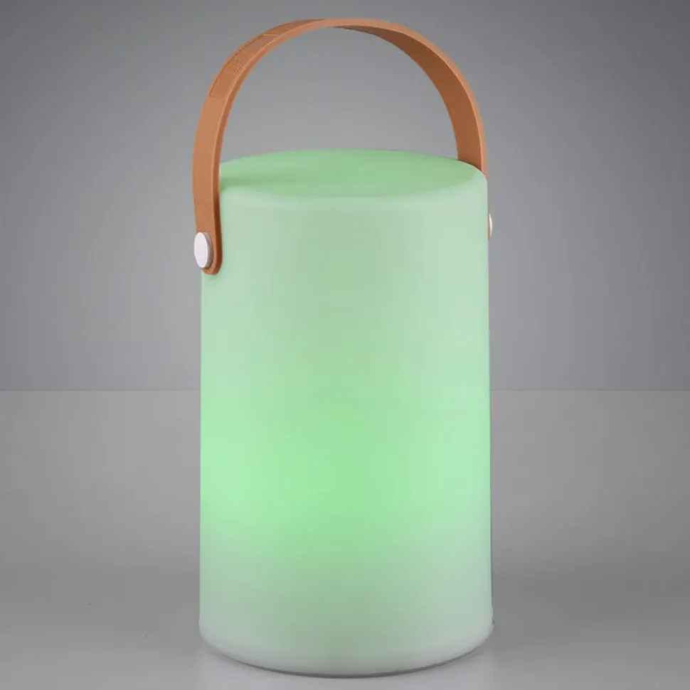 Batteridreven dekolampe Aruba til udendørs RGB