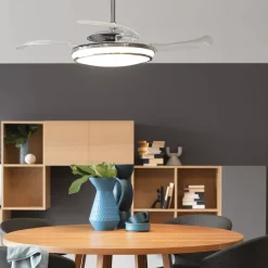 Beacon LED-loftventilator Fanaway Evo 1, støjsvag, 121 cm