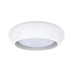 Beacon loftlampe Fjord, hvid, gips, Ø 28 cm, GX53