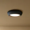 Beacon loftlampe Fjord, sort, gips, Ø 28 cm, GX53