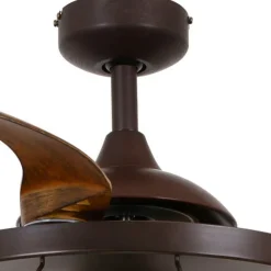 Beacon loftventilator lys Fanaway Industri brun stille