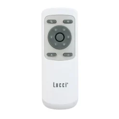 Beacon loftventilator med lys Atlanta hvid 142 cm støjsvag