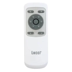 Beacon loftventilator med lys Flusso bronzefarvet lydløs