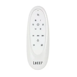 Beacon loftventilator med lys Array sort 137 cm støjsvag