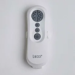 Beacon loftventilator med lys Line sort 132 cm støjsvag