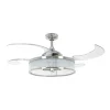 Beacon loftventilatorlampe Fanaway Corbelle krom lydløs
