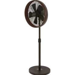 Beacon ventilator på piedestal Breeze bronzefarvet, rund base, støjsvag