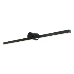 Beauty LED-spejlbelysning, bredde 101 cm, sort