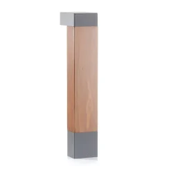 BEGA 84498 LED-gadelampe, grafit, kantet hoved