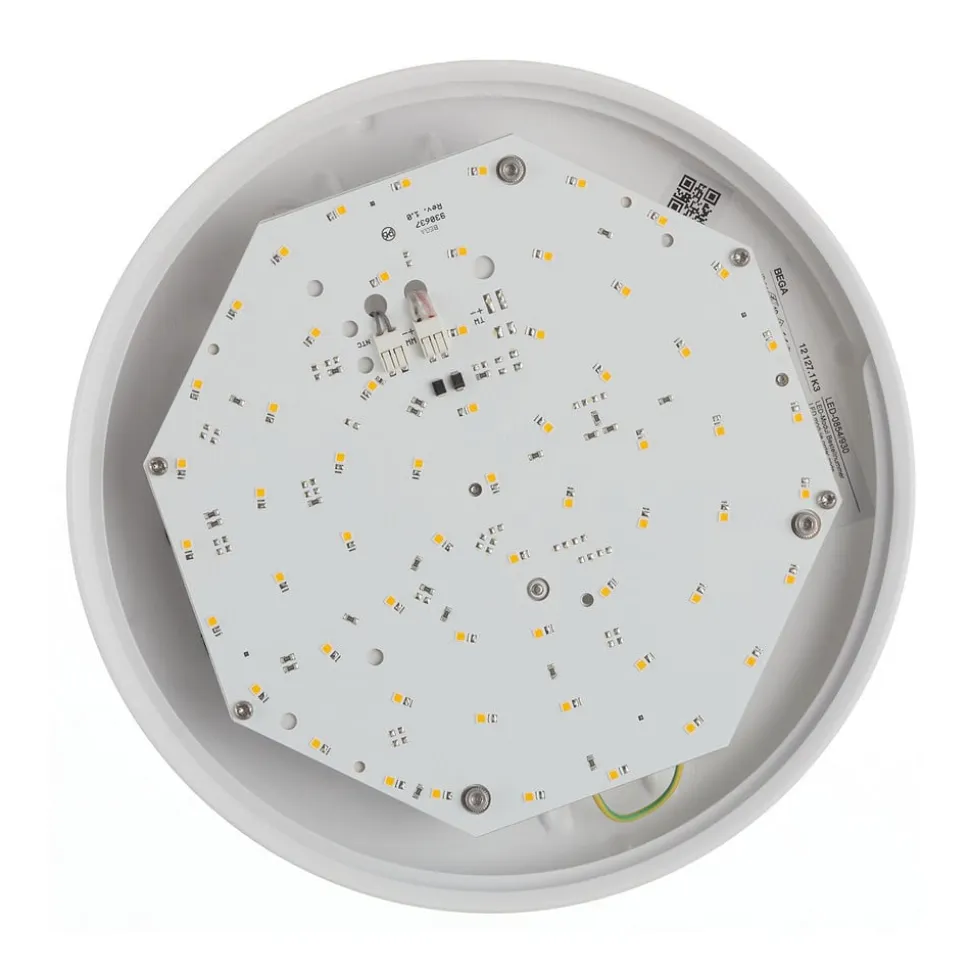 Bega 12128 LED-loftlampe DALI 930 stål 26cm