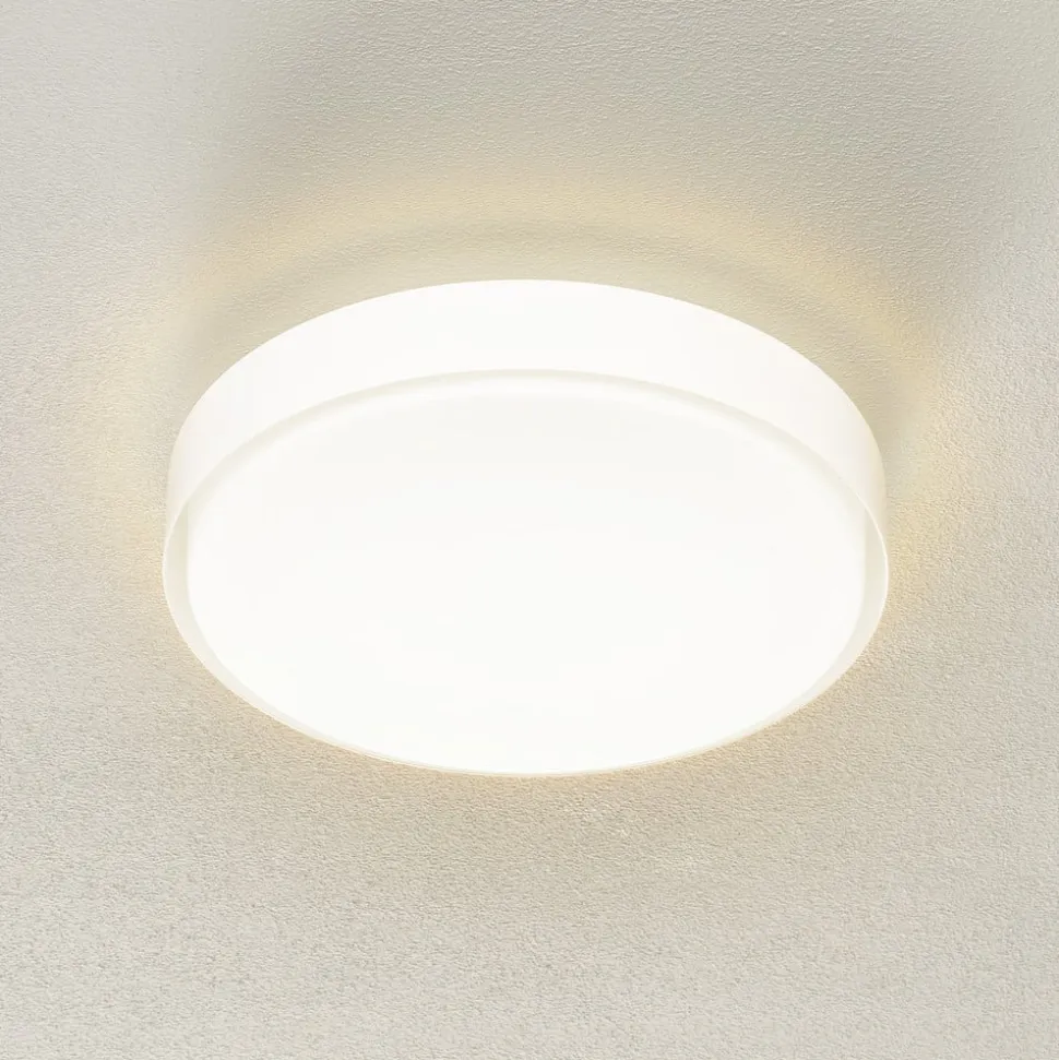 Bega 34278 LED-loftlampe, hvid, Ø 36 cm, DALI