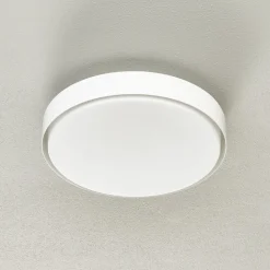 Bega 34278 LED-loftlampe, hvid, Ø 36 cm, DALI