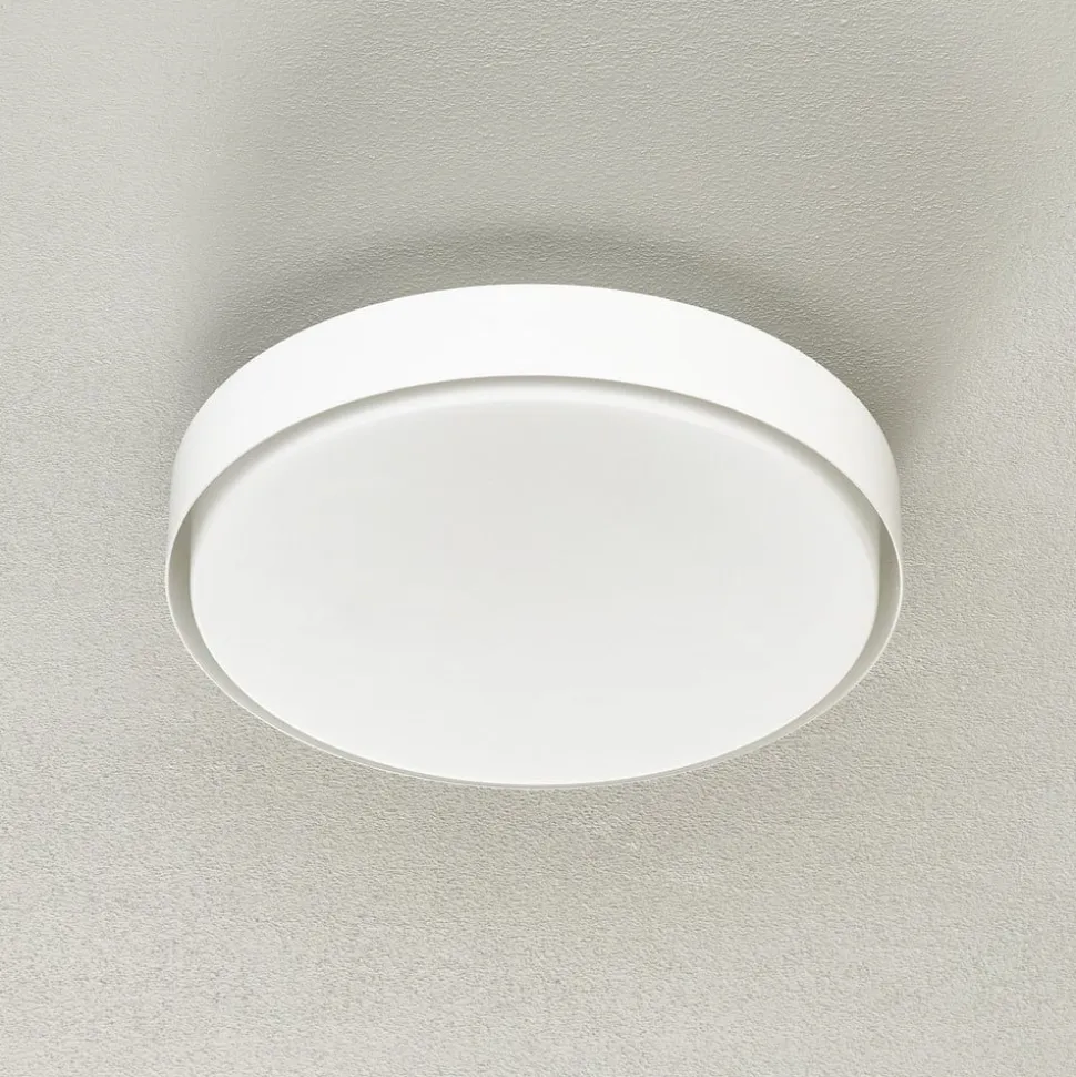 Bega 34278 LED-loftlampe, hvid, Ø 36 cm, DALI
