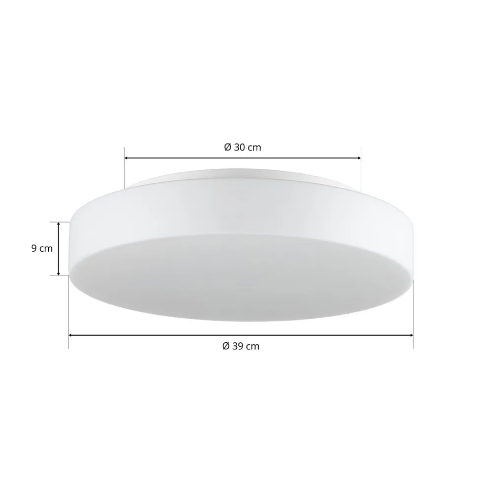 Bega 50652 LED-loftlampe opalglas 3.000K Ø39cm