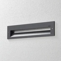 BEGA 33055 LED-væglampe 3000 K, grafit, 32 cm