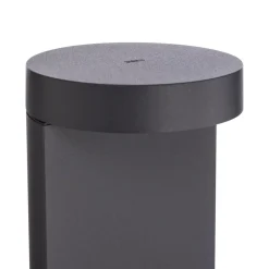 Bega LED-sokkellampe 84749, grafit, støbt aluminium, glas