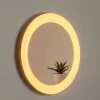 Bega LED-spejl Studio Line sort-messing, Ø 50 cm