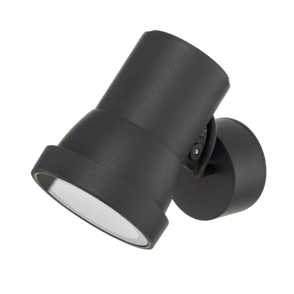 Bega LED-spotlight 84951 K3, on/off, grafit, støbt aluminium
